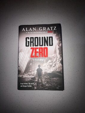 Alan Gratz "Ground Zero" Hardcover Book